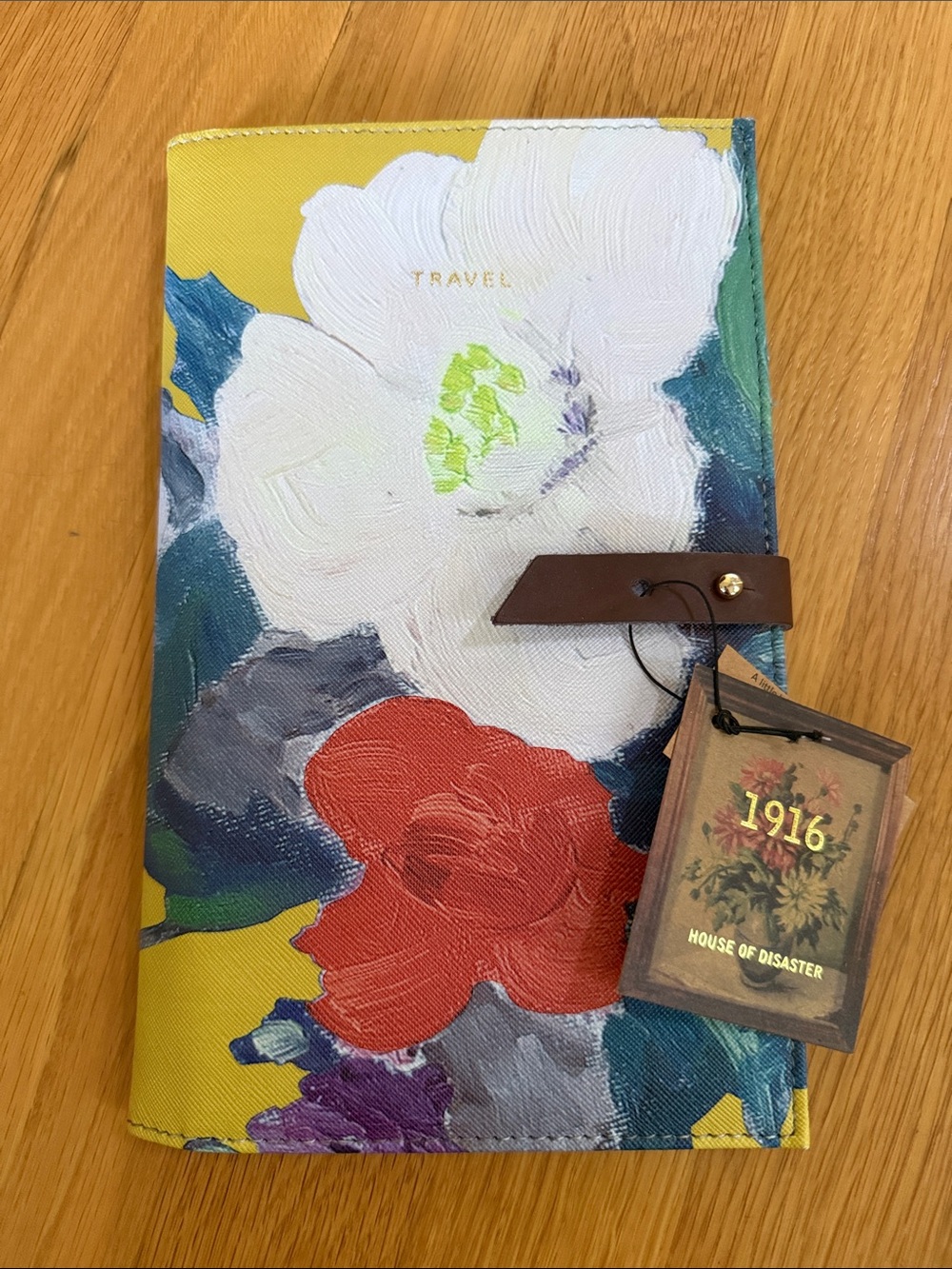 Floral Travel Wallet & Passport Cover